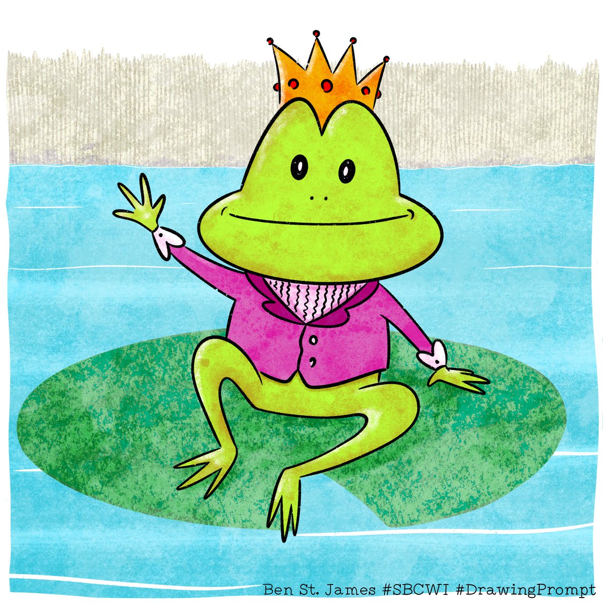 benstjamesX's tweet photo. May Drawing Prompt “Prince”.
#sbcwi #scbwiDrawThis https://t.co/apJKJzfx8g