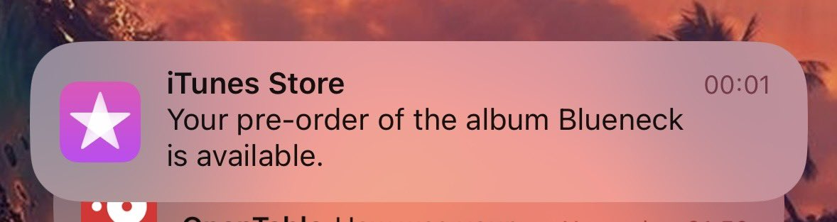 craig_perske's tweet photo. The kind of notification you’re happy to wake up to! 🤩 @chrishousman #blueneck https://t.co/EcaJuxIkgQ
