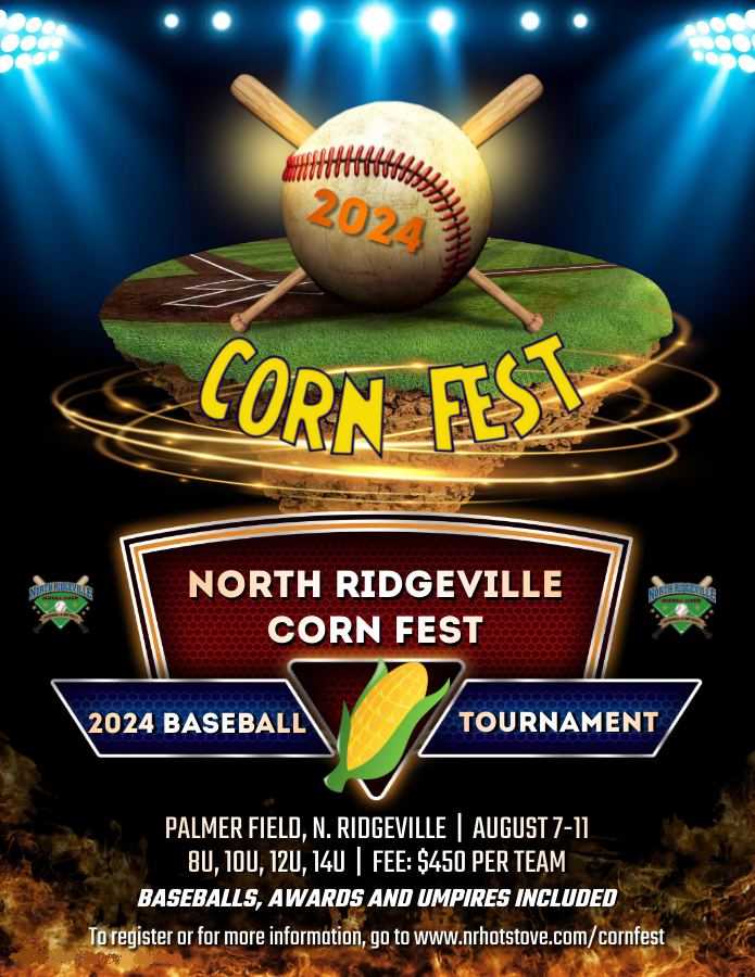 Registration is now open for the 2024 Corn Fest Tournament! Visit nrhotstove.com/cornfest for rules and registration information.