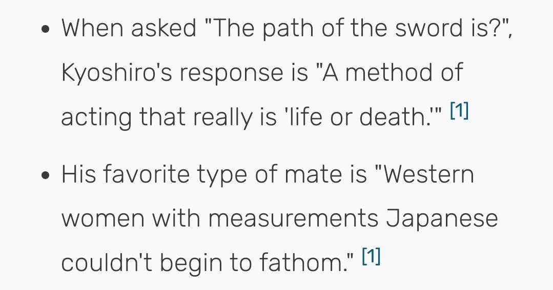 woahheydanny's tweet photo. I love the amount of extra details that go into SNK character designs/bios and bring a bit more life to the characters

Kyoshiro said "My lifestyle is my deathstyle. I love fat bitches." and then hit this pose https://t.co/LxXkJGAJET