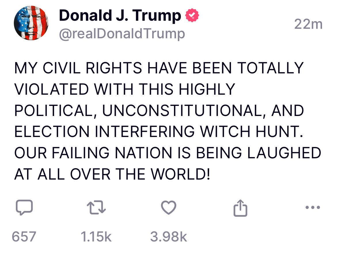 Man gets charged with criminal offence. Case comes to trial. Defendant chooses not to take stand. Jury retires to consider verdict.