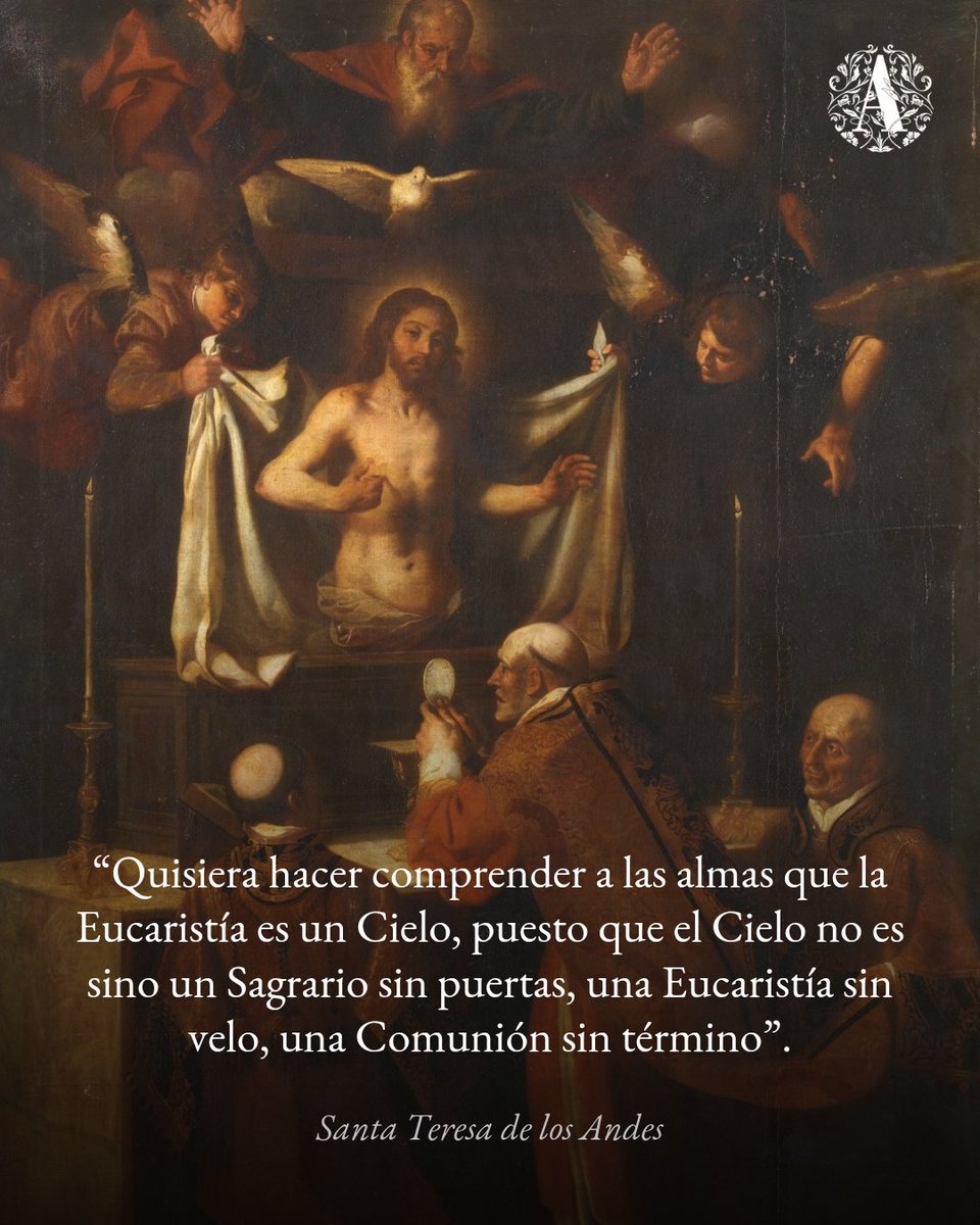 La Eucaristía es un Cielo.