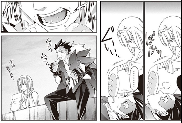 #このタグを見た人は黙って食べ物を持ったキャラを貼る 