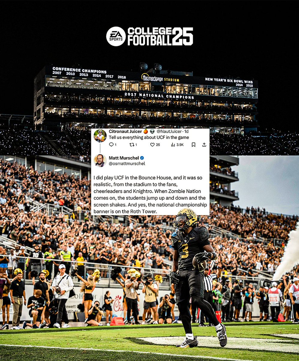 UCFALUMNI's tweet photo. #CFB25 is gonna be a movie 🍿 https://t.co/4bGMiASDOW