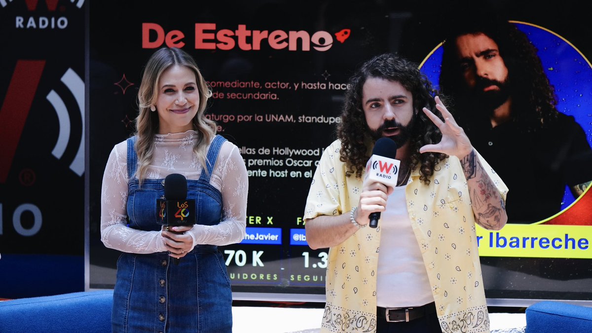 Deestrenomx's tweet photo. ¡Hola! Nos escuchamos MAÑAAANA, 3 de la tarde por @los40mx y 8 de la noche por @WRADIOMexico. https://t.co/w89Gxb8xtt