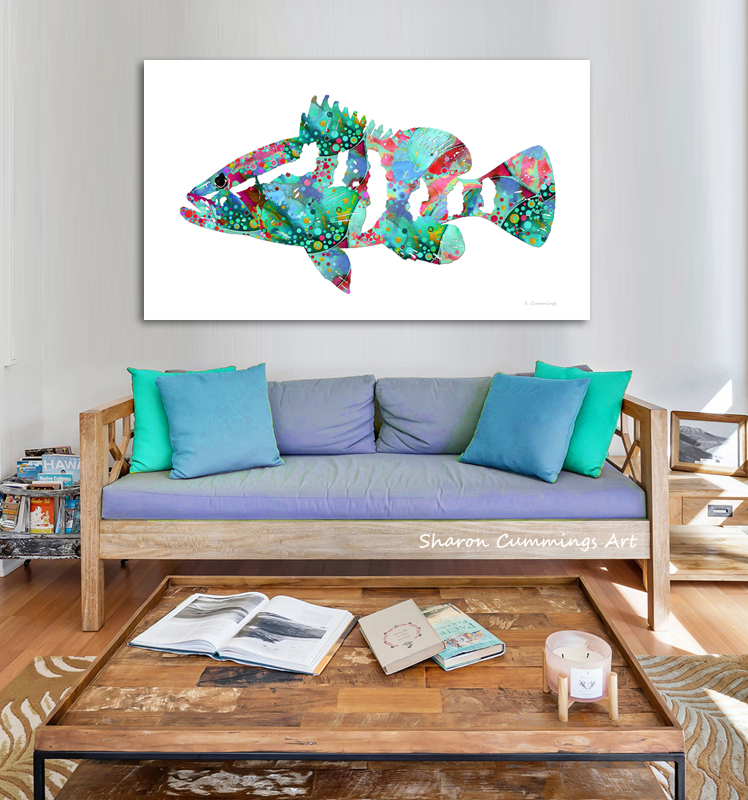 Pure Enchantment Grouper HERE: fineartamerica.com/featured/pure-… #grouper #fish #fishes #fishingtrip #fishing #tropical #beaches #beach #beachhouse #beachvibes #colorful #art #coastal #sea #ocean #oceans #buyINTART #FillThatEmptyWall