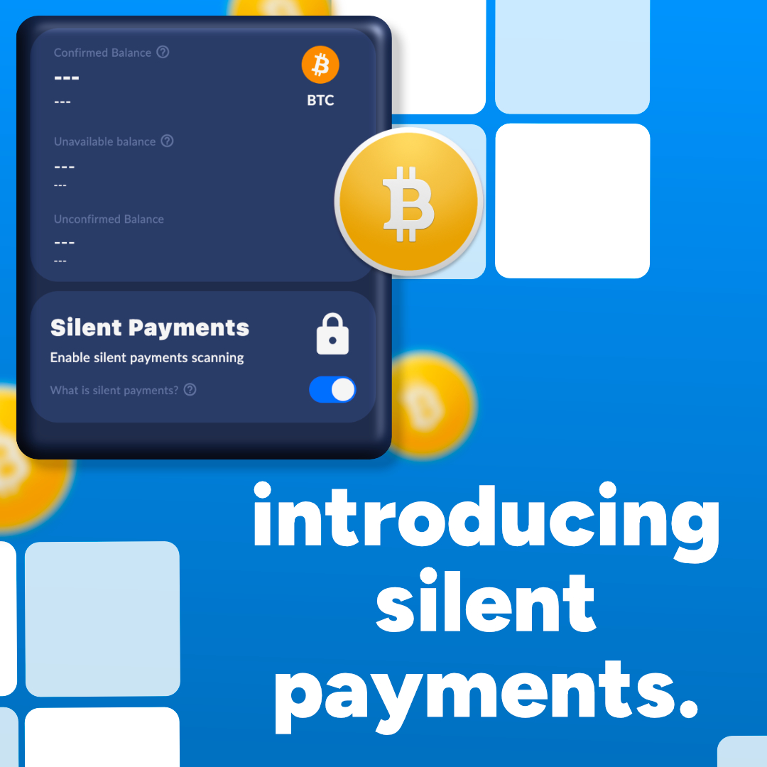 We are proud to be the first wallet to introduce one of the largest  improvements to #bitcoin privacy to date. Cake Wallet v4.18.0 introduces Bitcoin  Silent Payments 🔐 Available on Android, MacOS,
