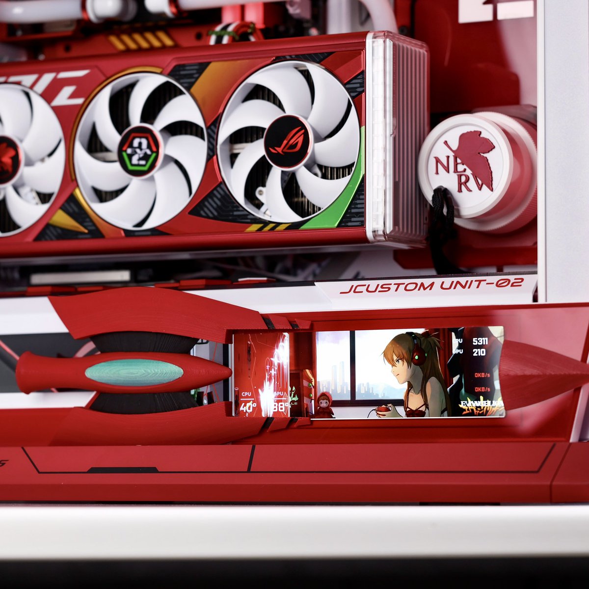 Jcustom (@mchu05) on Twitter photo My <a href="/ASUS_ROGNA/">ROG North America</a> Hyperion #2. Eva Hyperion.
Hyperion #3………. TBD
#asusrog #evanglion #asuka My <a href="/ASUS_ROGNA/">ROG North America</a> Hyperion #2. Eva Hyperion.
Hyperion #3………. TBD
#asusrog #evanglion #asuka