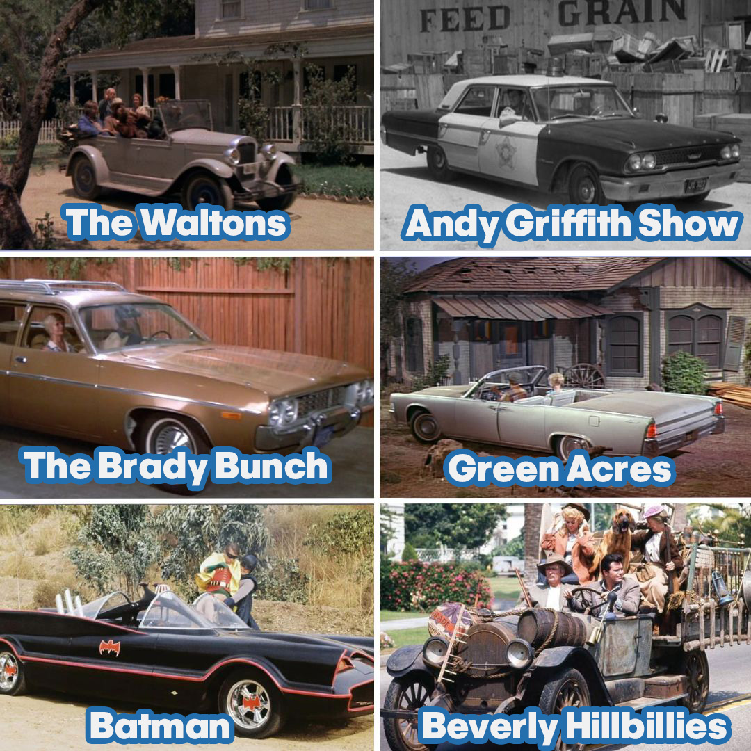 Which of these classic rides would you rather drive? 🚗 Pick one of these cool classic TV vehicles and comment below! 🛣️ #MeTV #ClassicTV #nostalgia #Batman