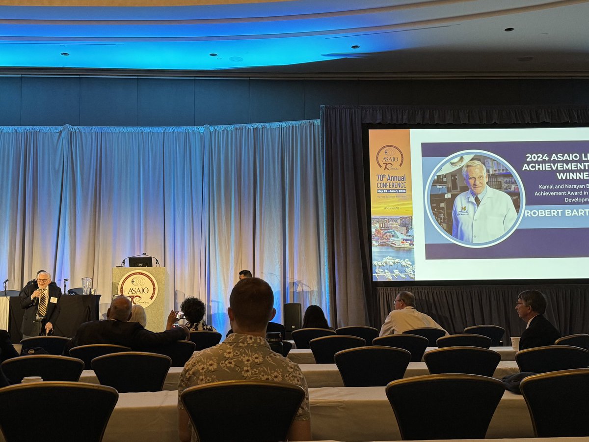Michigan CT Surgery Residency (@umichctsurgery) on Twitter photo Congratulations to Dr Bartlett for his lifetime achievement award from ASAIO recognizing his development of extracorporeal life support and artificial organs over an incredible 50 year career.
<a href="/umichCVC/">U-M Health Frankel CVC</a> <a href="/UMichCTSurgery/">Michigan CT Surgery Residency</a> <a href="/UMichSurgery/">Michigan Surgery</a> <a href="/umichmedicine/">Michigan Medicine</a> <a href="/GAilawadiMD/">Gorav Ailawadi</a> <a href="/GardnerYost/">Gardner Yost</a> Congratulations to Dr Bartlett for his lifetime achievement award from ASAIO recognizing his development of extracorporeal life support and artificial organs over an incredible 50 year career.
<a href="/umichCVC/">U-M Health Frankel CVC</a> <a href="/UMichCTSurgery/">Michigan CT Surgery Residency</a> <a href="/UMichSurgery/">Michigan Surgery</a> <a href="/umichmedicine/">Michigan Medicine</a> <a href="/GAilawadiMD/">Gorav Ailawadi</a> <a href="/GardnerYost/">Gardner Yost</a>