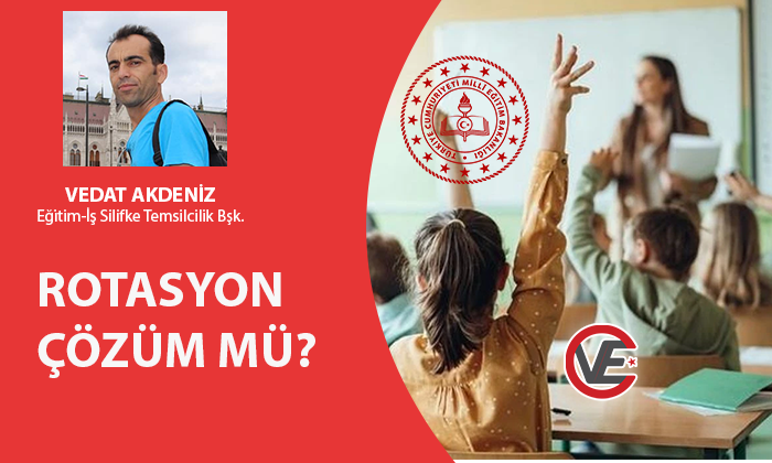 📝#KöşeYazısı
ROTASYON ÇÖZÜM MÜ? vatanemekcumhuriyet.com/rotasyon-cozum… 
#rotasyon #meb