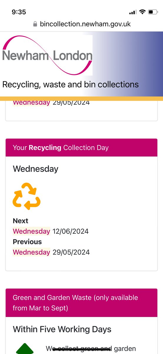 Are we weekly recycling or not? Fed up of reporting missed collections!