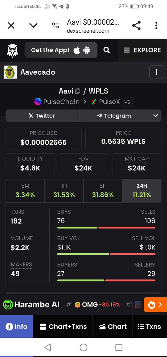 $AAVI is on discount!! Final hours to get 7million $AAVI and qualify for the #airdrop 

AAVI- hyper deflationary and being burnt!! 
#buy #opportunity #Pulsechain #aave #PAAVE
<a href="/iambroots/">MOON KING B-ROOTS</a> @Rags2RichesFAM <a href="/CryptoCoffee369/">CryptoCoffee.pls</a> <a href="/hexicangirl/">HexicanGirl ♡</a> <a href="/HexicanHill/">HexicanHill</a> <a href="/AxisAlive/">AXiS ALiVE⁵⁵⁵⁵</a> <a href="/CryptoWendyO/">Wendy O</a> <a href="/HviidHEX/">HviidHEX</a>