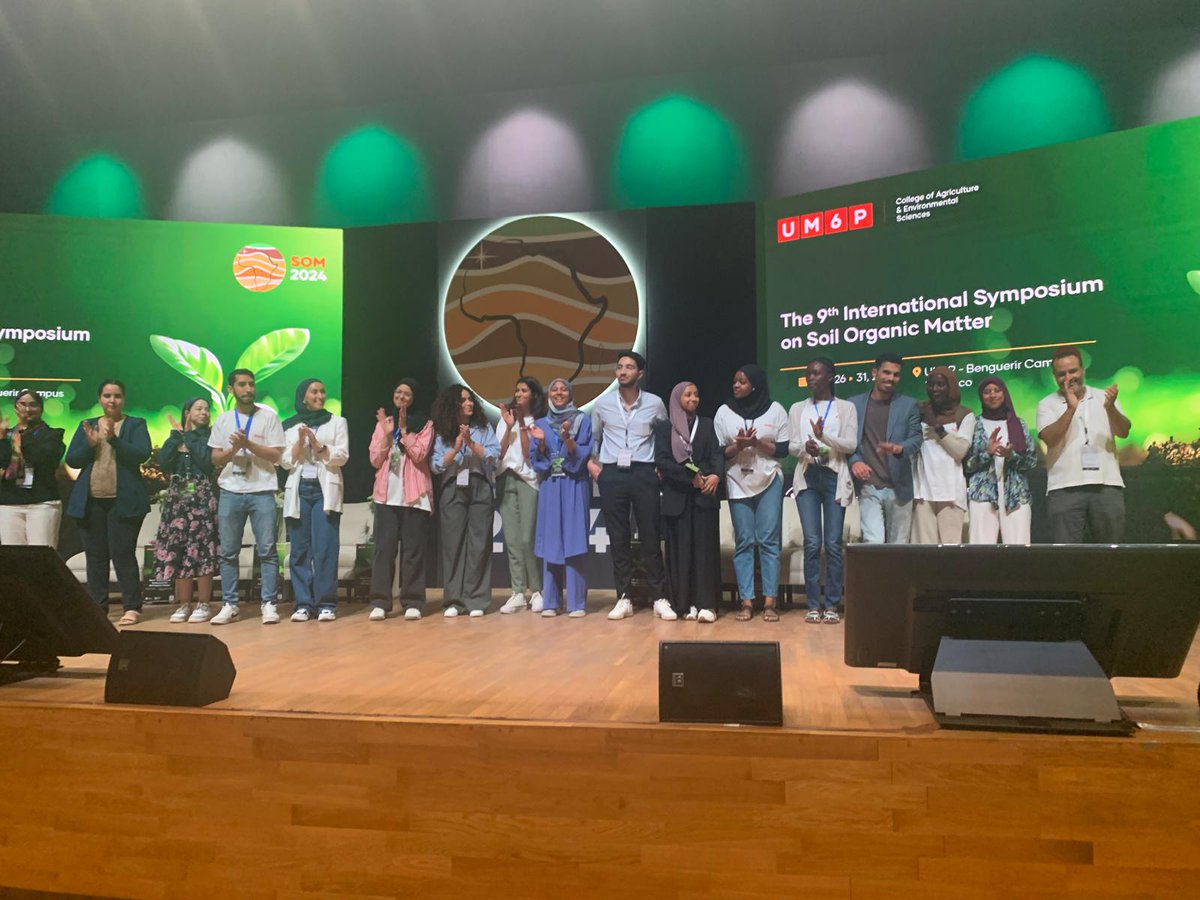 Honoured to have participated in the excellent &amp; inclusive #SOM2024 with #soil insights from all over the world including Sub-Saharan Africa.  Special attention was given to students, who represented 25% of the participants. Congradulations to the amazing team from <a href="/UM6P_officiel/">UM6P - University Mohammed VI Polytechnic</a>