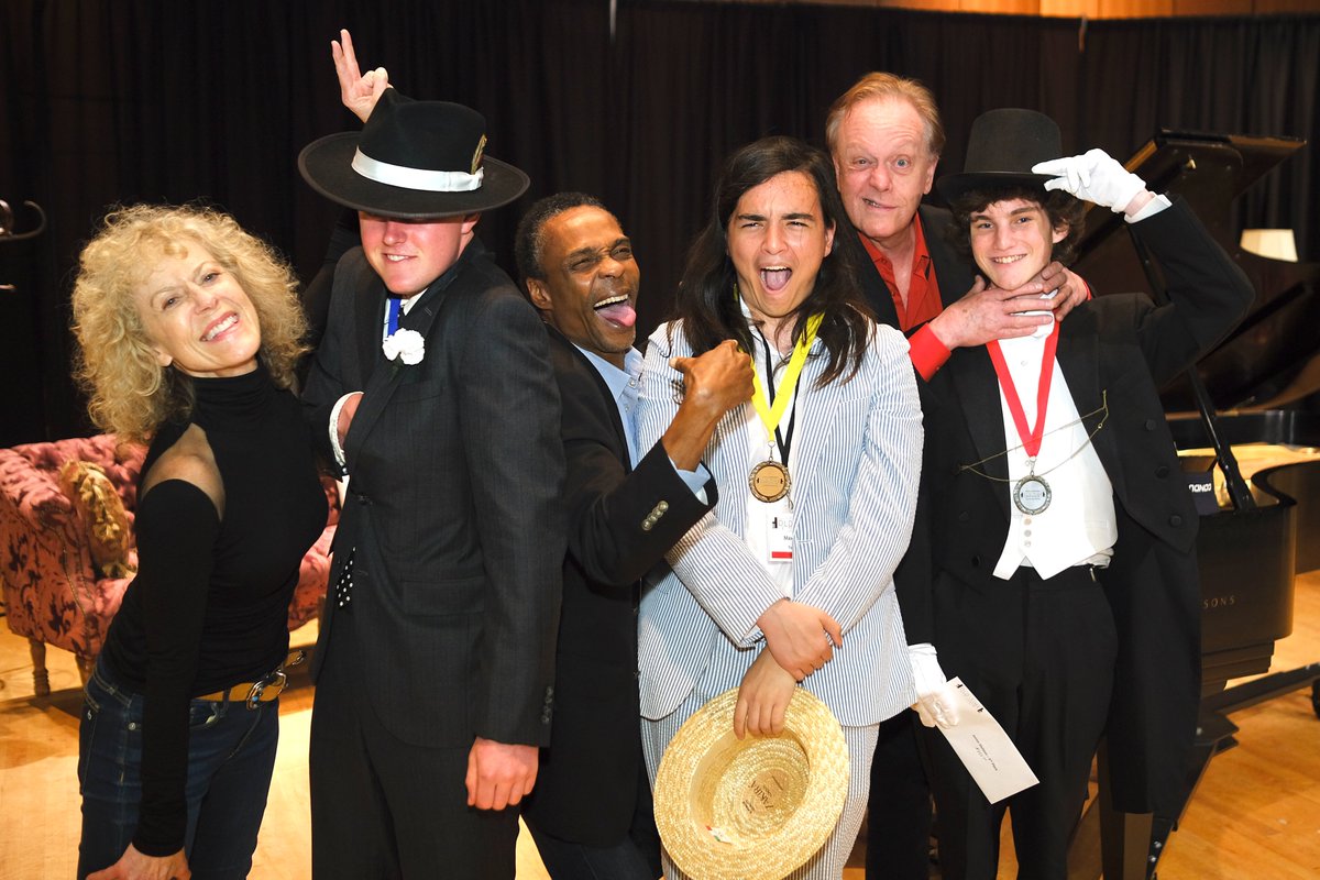 Bill Perry, Todd Robbins and I were the judges this past weekend for the "World Championship Old-Time Piano Playing Contest" here with the winners, showing appropriate respect for their efforts. #ragtime #jazzpiano #oxfordms #olemiss