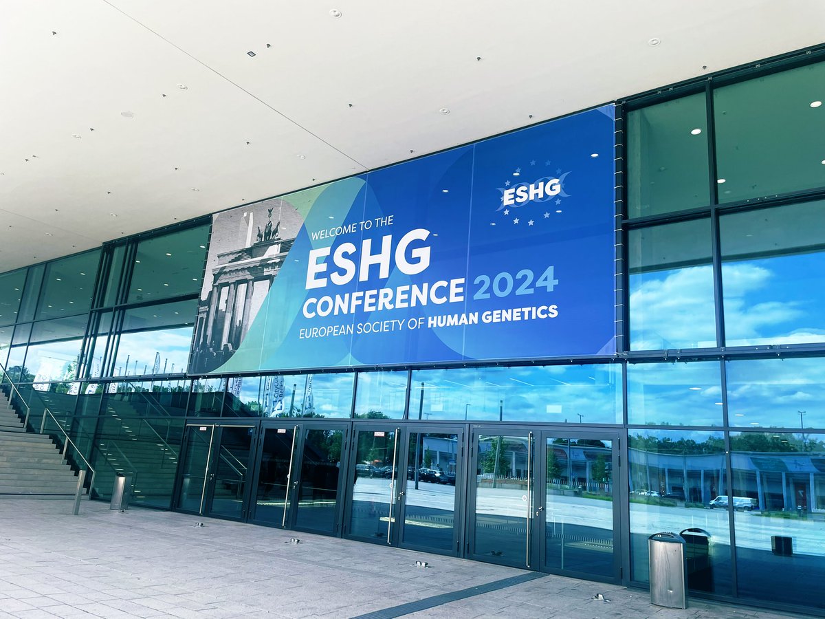 European Society of Human Genetics (ESHG) tweet media