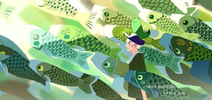 「fish」 illustration images(Latest)｜3pages