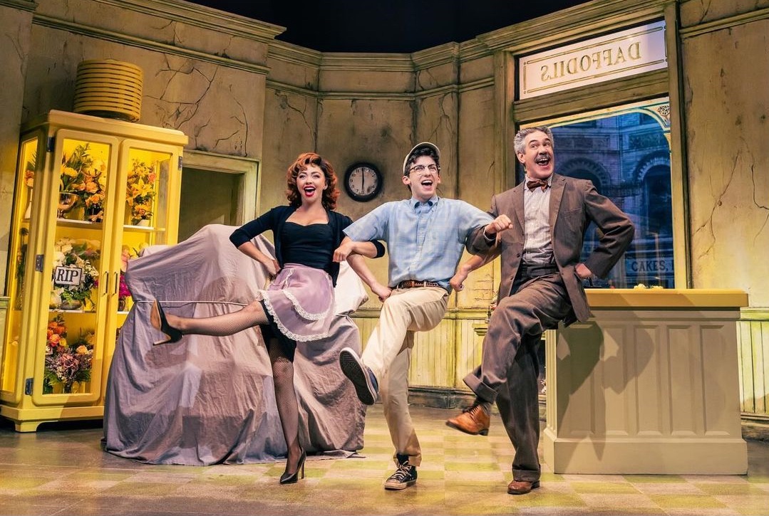 bobbystivic's tweet image. wake up babe , andrew barth feldman and sarah hyland little shop pictures just dropped