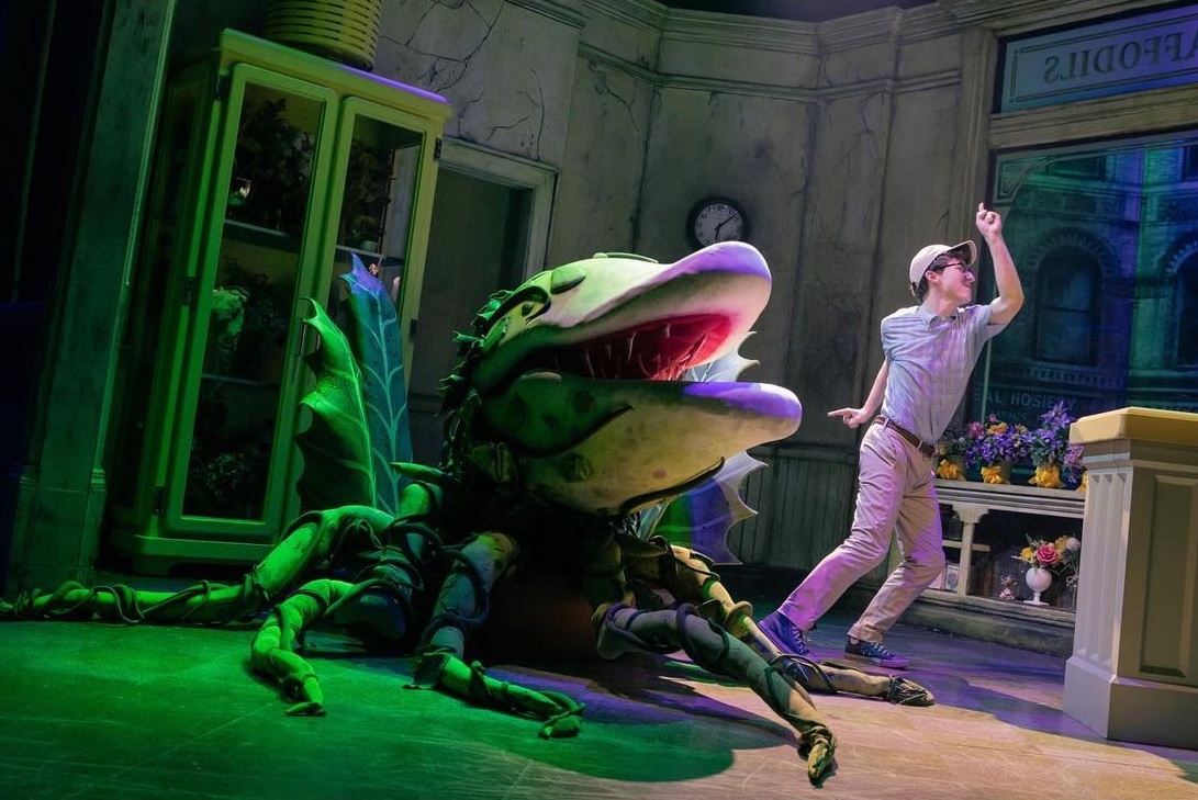 bobbystivic's tweet image. wake up babe , andrew barth feldman and sarah hyland little shop pictures just dropped