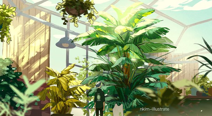「indoors plant」 illustration images(Latest)