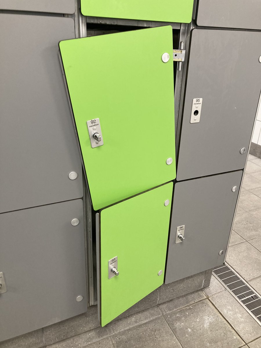 IsSaddleThereIs's tweet photo. Hi @ContactHaringey, visited Tottenham Green Leisure Centre today. Can’t believe it was closed for over a year, yet @Fusion_LS still didn’t get around to sorting out the lockers! What leisure centre expects customers to bring their own padlock? And only 1 of 3 hairdryers working! https://t.co/no4EFIe6tq
