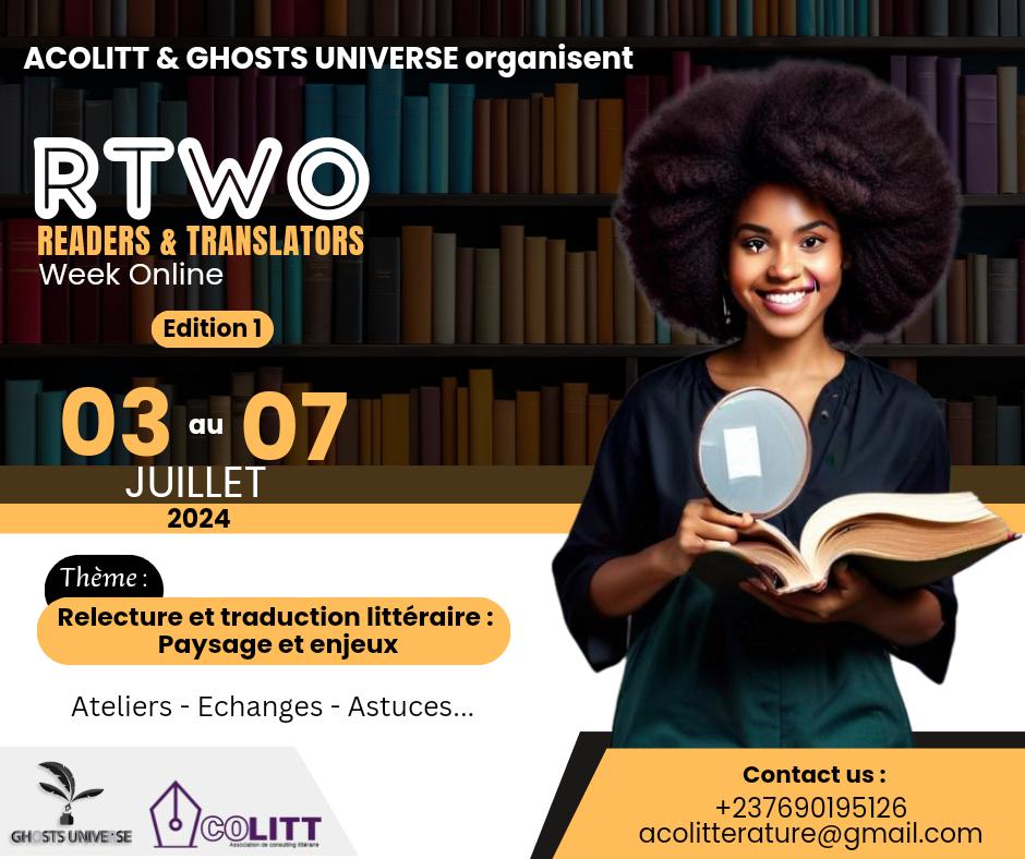 Vous êtes relecteur, correcteur, traducteur et vous souhaitez faire partie de nos panelistes ? N'hésitez pas à nous contacter avant le 15 juin 2024.

A bientôt ! 📖

@acolitt <a href="/RTNdebi/">Ray Ndebi, Author</a>