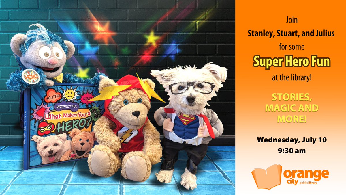 Stanley will be in the house again, well Library!