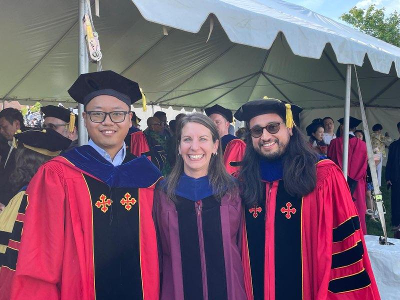 Congratulations! I couldn't be more proud of Drs. Yuan Liu and Gabriel Pena! I am going to miss this team!