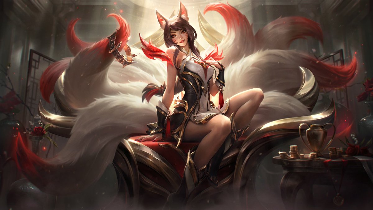 GIVEAWAY 📷
I'll be giving away one $500 Signature Faker Half of Legends Ahri Skin Bundle
All you have to do is:

-  Follow
-  Like
-  Retweet 
-  Comment and tag 2 friends

The winner will be chosen when Faker Ahri Skin Bundle is released.
GOOD LUCK
#leagueoflegends #giveaway