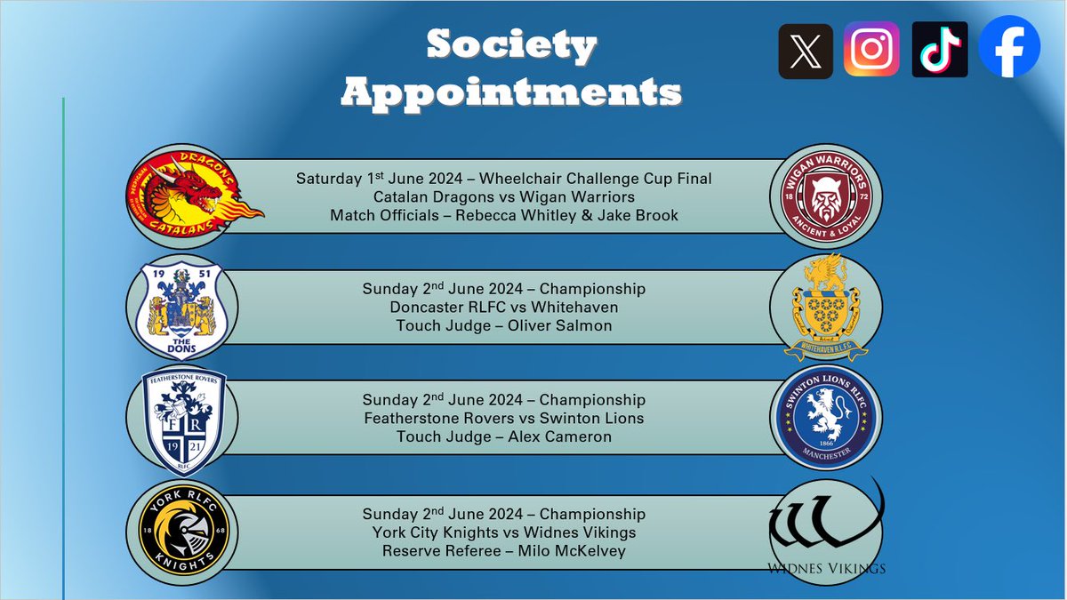 Huddersfield Rugby League Referees Society tweet media