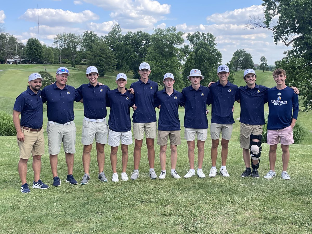 kylesokeland's tweet image. Castle shoots a 320 to finish third and advance to Country Oaks

Brayden Lamborne 77
Jacob Eble 77
Carson Cook 82
Jack Fiester 84
Brady Fiester 86