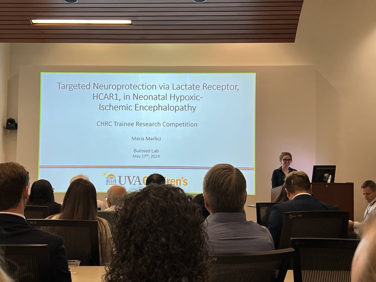 So proud of you ⁦<a href="/mariamarlicz/">mariamarlicz</a>⁩!!! ⁦<a href="/UVaNICU/">UVA NICU</a>⁩ ⁦<a href="/UVA_CHRC/">Child Health Research Center</a>⁩ ⁦<a href="/UVAPediatrics/">UVA Department of Pediatrics</a>⁩