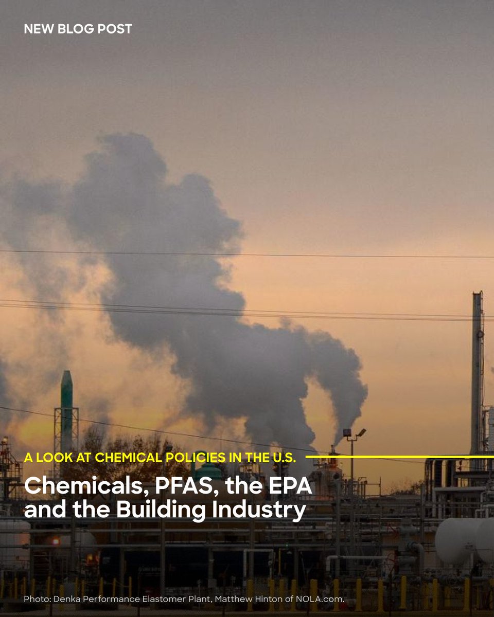parsons_HML's tweet photo. We're encouraged by the recent regulations announced by the EPA - a remarkable step in the right direction towards eliminating the toxic impacts on human and environmental health from the production of certain building products.
⁠
Read full analysis ➡️ https://t.co/yDlP2QqUpB https://t.co/RD7nZaDGoF