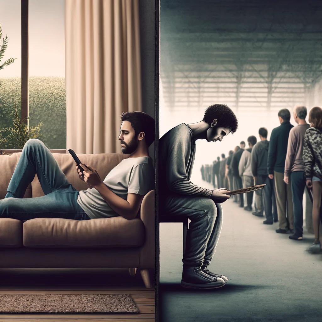 📢 ليش توقف في طوابير طويلة وانت تقدر تلاقي وظيفتك وانت مرتاح بالبيت؟ 🤔

مع منصة سايدلنك، التسجيل والمقابلة الافتراضية تزيد من فرصك في الحصول على الوظيفة بنسبة 25-30%! 🚀

🔹 سهل وسريع
🔹 شفافية تامة
🔹 مجاني بالكامل

سجل الآن وابدأ رحلتك نحو الوظيفة المثالية: