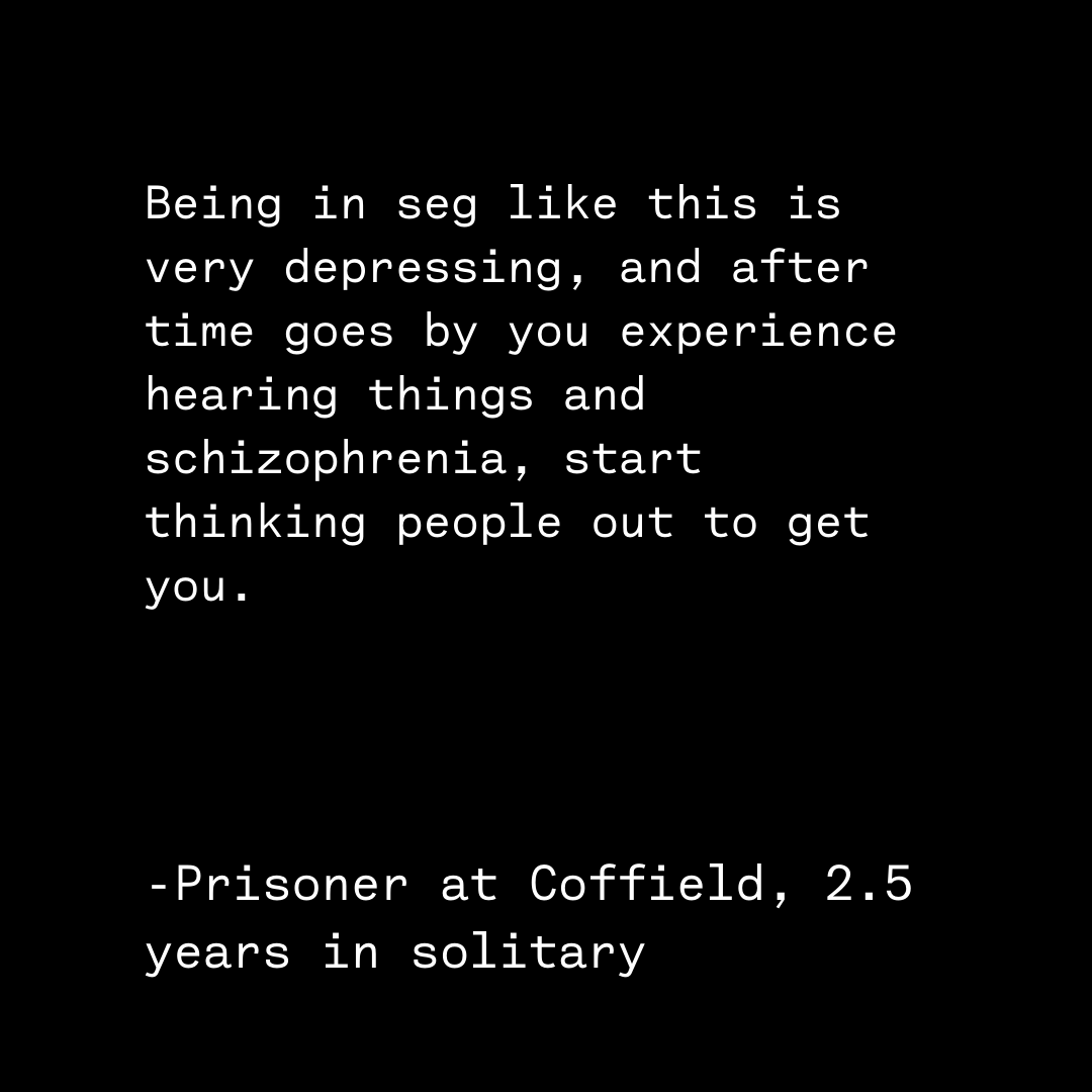 Solitary confinement is cruel and unusual. At TCRP we are committed to ending the practice within Texas prisons.

Learn more about our findings in our solitary confinement report: 
bit.ly/3Uzy8FL