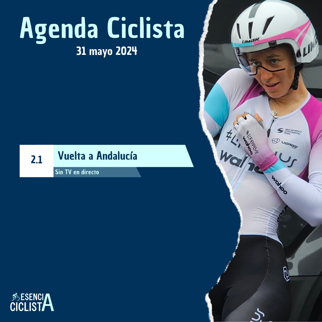 📆 AGENDA | Continúa la Vuelta a Andalucía #EsenciaCiclista #AgendaCiclista