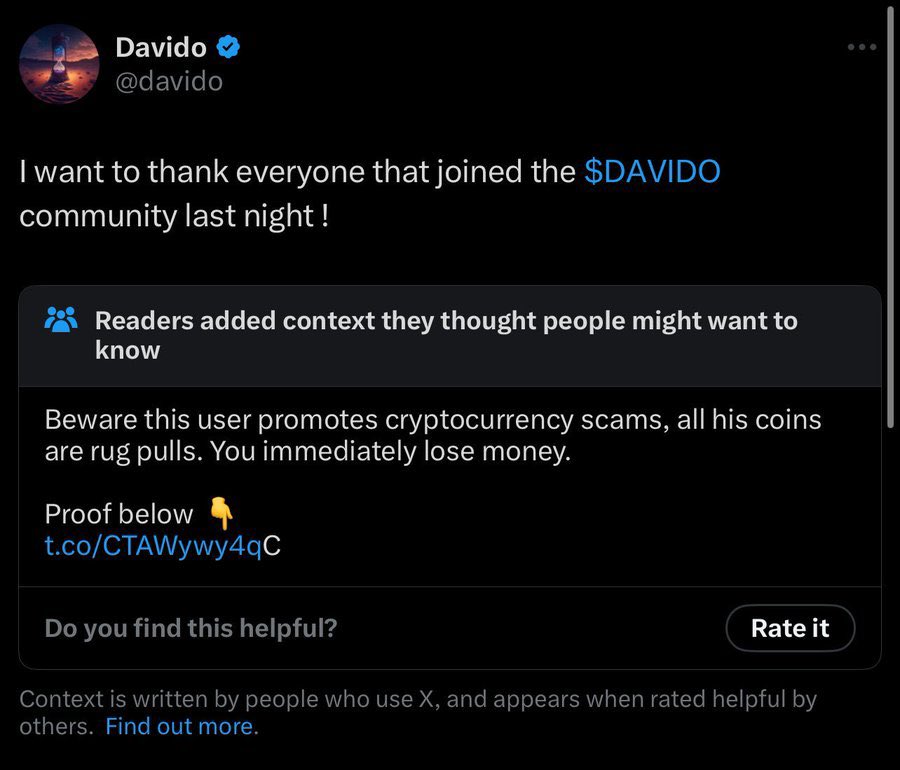 This is not nice at all!! Bruh @davido the brand is bigger than this focus on music baba!!
