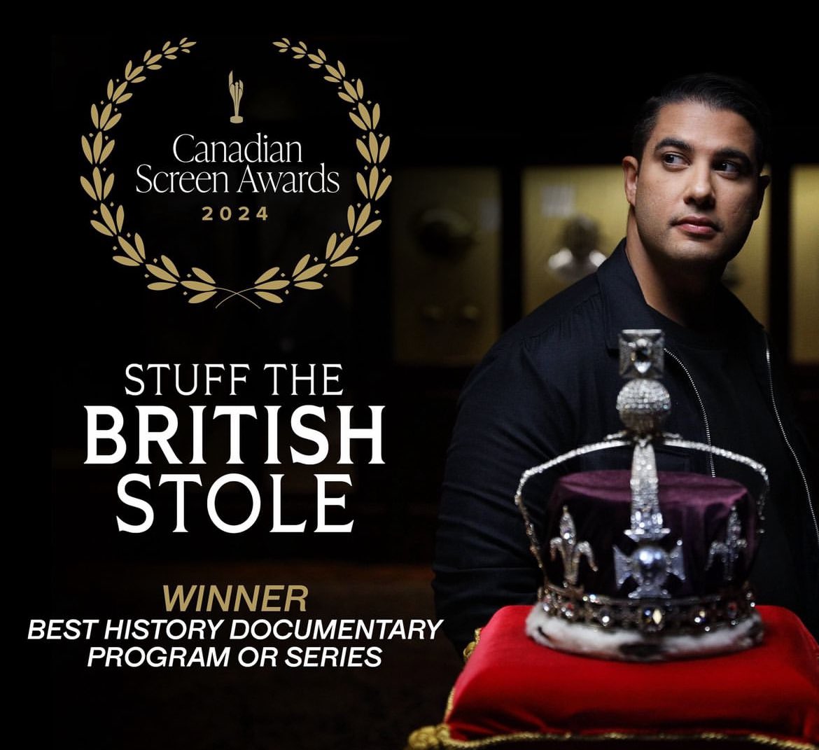 MarcFennell's tweet image. Oh wow! Overnight Stuff The British Stole Season 1 won the @TheCdnAcademy Award for Best History. The show is a Canadian/Australian co-production and it’s been one of the great joys working alongside awesome Canadians to bring the show to life. Thanks to @CBC for believing in it…