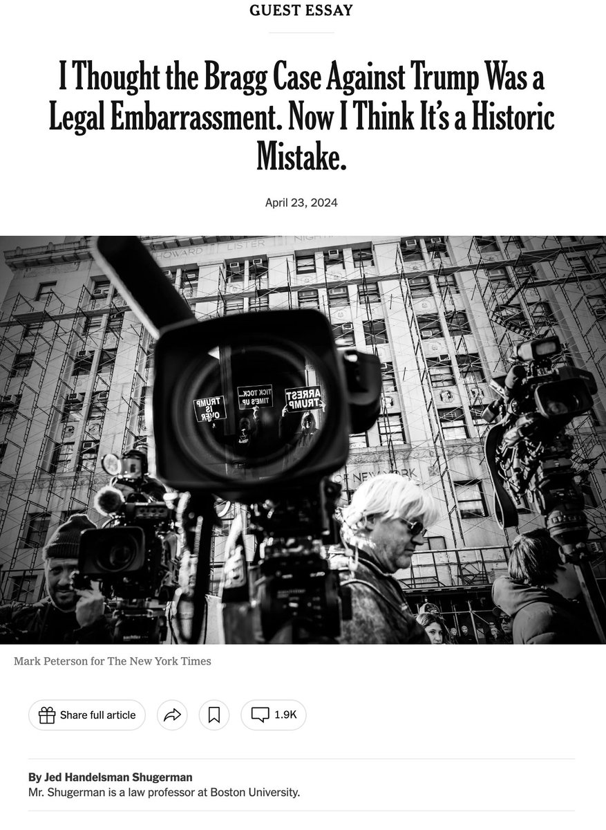 we are grateful for the legal academy churning out commentary like this; if they didn't, there would be little market for our podcast.