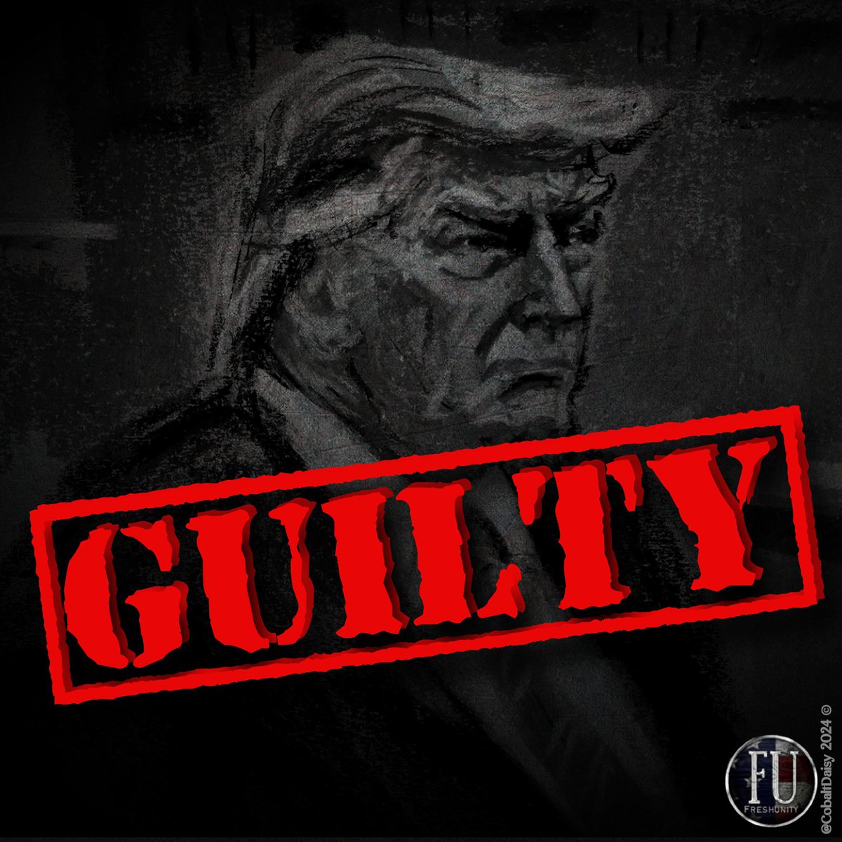 #Verdict #TrumpIsGuilty of all 34 Felony Counts! Pass It On! #FreshUnity