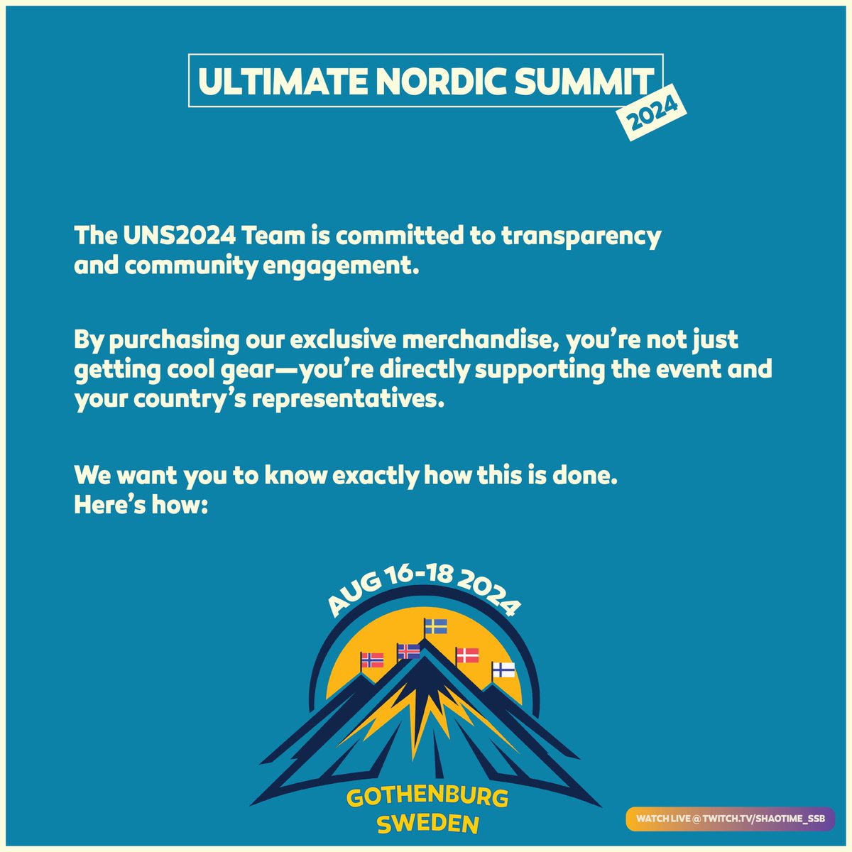 With the shop going live soon, we want to let our community know about a couple things (a thread):