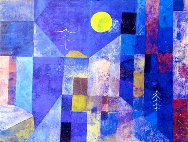 Paul #KLEE, 'MOONLIGHT' 1919 #art #arttwit #iloveart #PaulKlee #artlover #ArtLovers #moonlight #moon