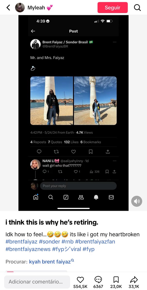 thebrentfaiyaz's tweet photo. 🚨 To everyone coming from TikTok:

First of all, I’m a fan account, as it says in my bio

Second, yes, Brent is with April, and it’s been months now. They are in a serious relationship, and BRENT IS NOT GETTING MARRIED AND DOESN’T HAVE A BABY. That baby is from one of his close friends, Karim Ali

Last but not least, I don’t think Brent is retiring. He’s been working on his album Make It Out Alive since August 2022, but he might change his career course due to creating ISO Supremacy and signing artists like Tommy Richman. With the success Tommy is having right now, we don’t know if Brent is really going to take a 2-3 year break from music to focus on his personal life with April

RT & SPREAD THIS