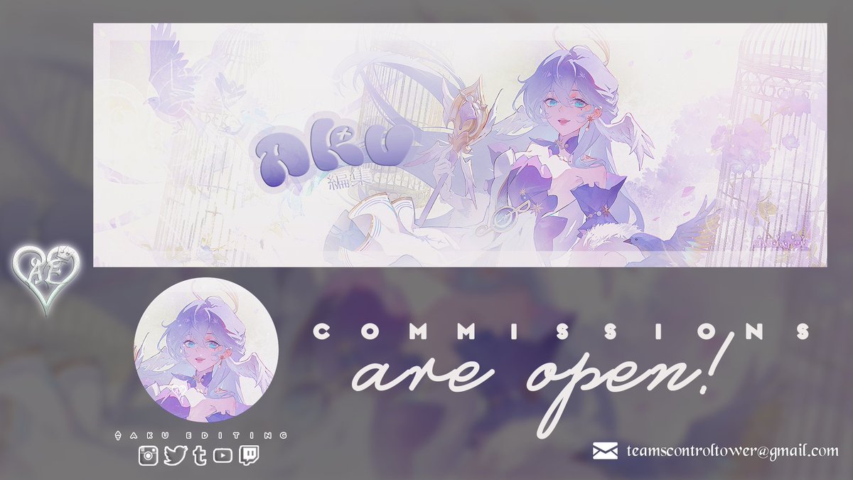 akucchiku's tweet photo. Hello! It's been a while since I've motivated myself to edit but I'm looking to fill up my portfolio making designs for you guys so I'm opening commissions after two years <3 Feel free to commission me. I've put my commission sheet below! #commissionsopen #graphicdesigner https://t.co/bwvMj7ZLRo