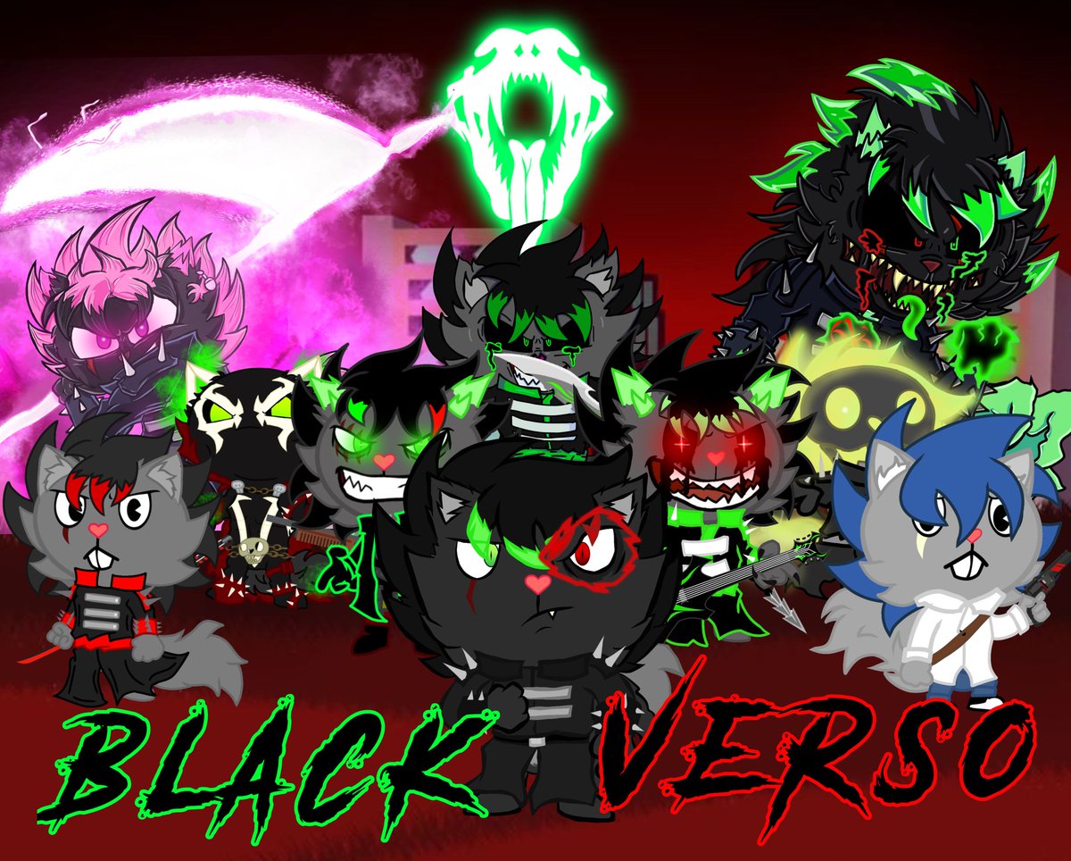 Gaelblack78's tweet photo. "Cuantos más faltan?...
???:muchos.. Algunos peores pero el multiverso ya se está haciendo más grande... "
#htf #wolfhtf #htfoc #htfwolf #Multiverse #htffanart https://t.co/AA9TDcz2X4
