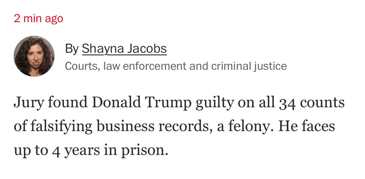 Trump could face 4 years in prison?!?