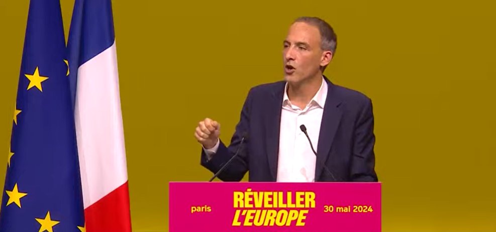 .@rglucks1 promet une puissance européenne qui sera aussi humaniste. 'Une puissance qui défendre les droits humains, du Haut-Karabagh à #Gaza. Une puissance qui ne considérera pas le droit international comme étant à géométrie variable.'
#jeVoteGlucksmann #ReveillerlEurope