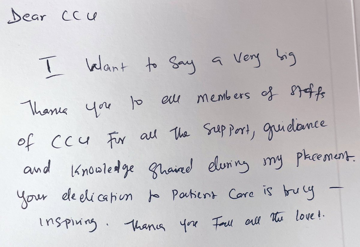 CardiacUnit (@cardiacunitcdh) on Twitter photo Some lovely thank you’s from some of our fabulous students today! We are so lucky to have the opportunity to support and teach our future workforce 😊 🥰 ❤️
@SisterVickiA <a href="/JustineDaviesRN/">Justine Davies</a> <a href="/PES_lthtr/">Placement Expansion Support Team -PES@lthtr.nhs.uk</a> <a href="/LTHRecognition/">Recognition at LTHTR</a> Some lovely thank you’s from some of our fabulous students today! We are so lucky to have the opportunity to support and teach our future workforce 😊 🥰 ❤️
@SisterVickiA <a href="/JustineDaviesRN/">Justine Davies</a> <a href="/PES_lthtr/">Placement Expansion Support Team -PES@lthtr.nhs.uk</a> <a href="/LTHRecognition/">Recognition at LTHTR</a>