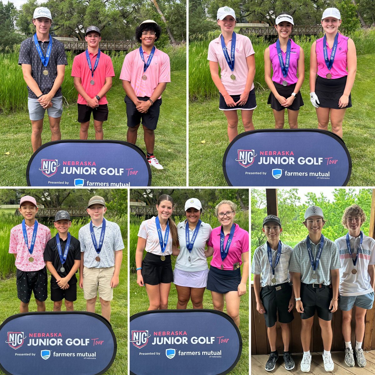 Our final medalists after a big day on the NJG Tour! 🏆 

Scoring is official and we’ve awarded medals to the 18-hole medalists at <a href="/EagleRunOmaha/">Eagle Run</a>! Great playing!

Results 📲 golfgenius.com/pages/10283406…