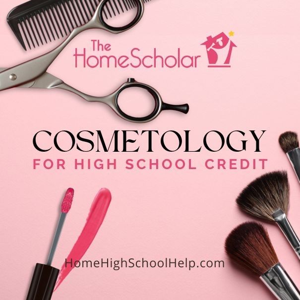 Cosmetology for High School Credit ✂️ Are you teaching an occupational education class in your homeschool? If your child loves to spend time painting nails, trying out hairstyles or anything else beauty-related, consider cosmetology for high school credit! bit.ly/4c1ahnW